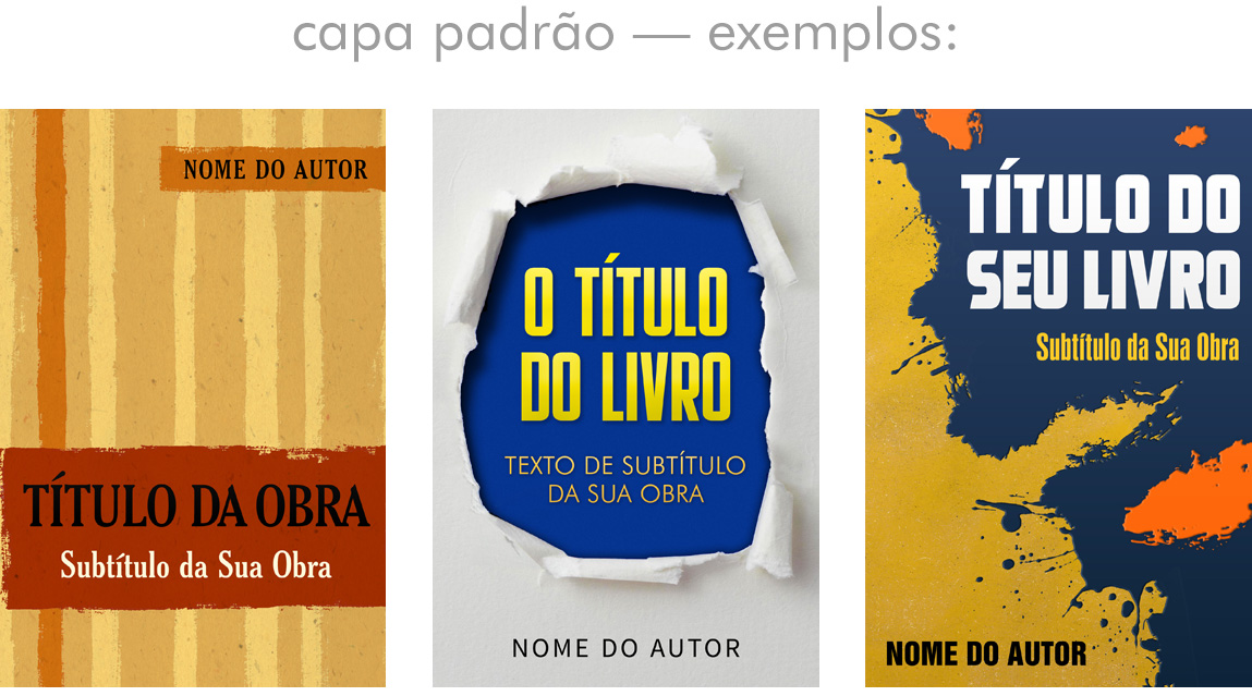 exemplos de capa de livro 1
